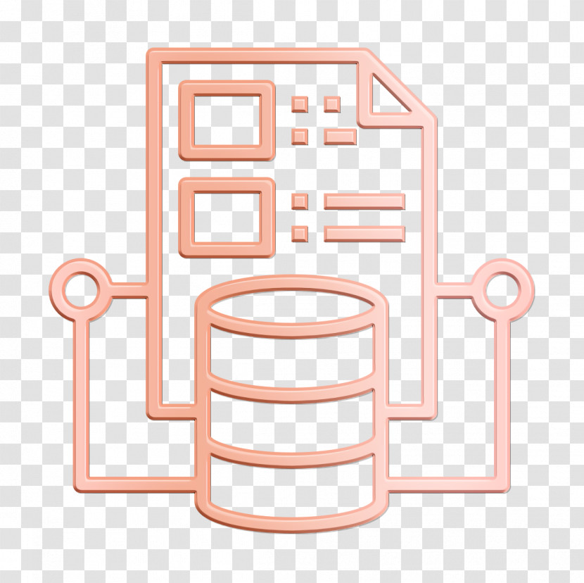 Digital Service Icon Server Icon Cloud Computing Icon Transparent PNG