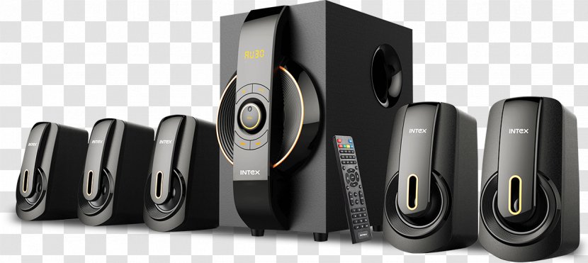 5.1 Surround Sound Loudspeaker Home Theater Systems Computer Speakers - Box - Whole House System Transparent PNG