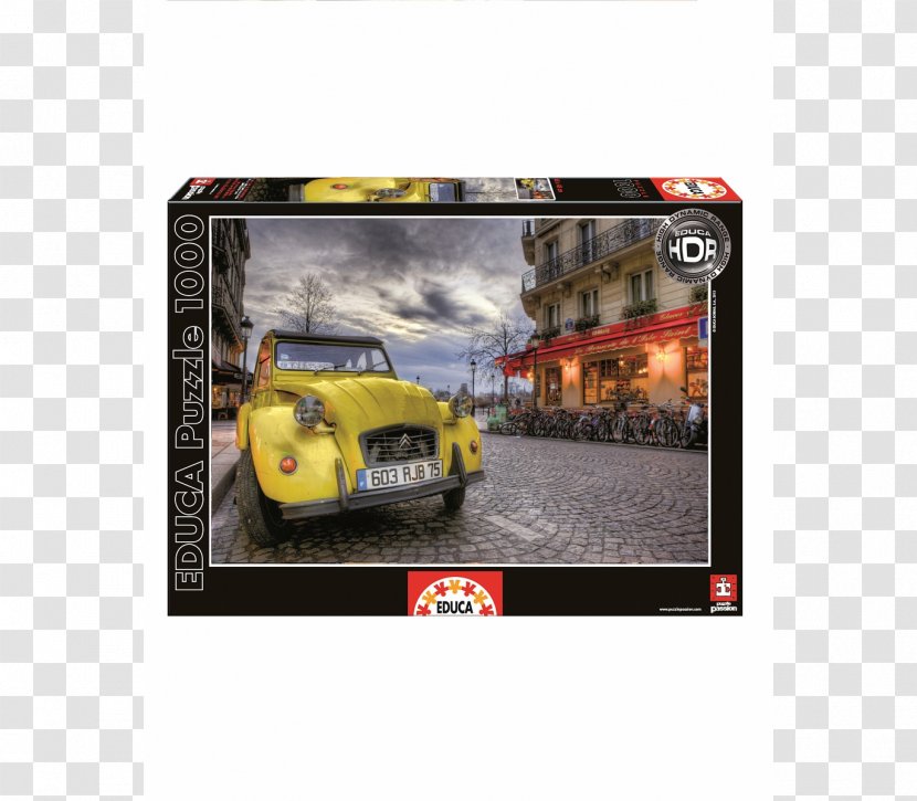 Jigsaw Puzzles Educa Borràs Paris Game - Toy Transparent PNG