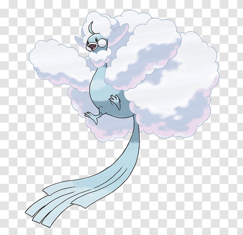 Pokémon Omega Ruby And Alpha Sapphire X Y Altaria Evolution - Watercolor - SA Transparent PNG