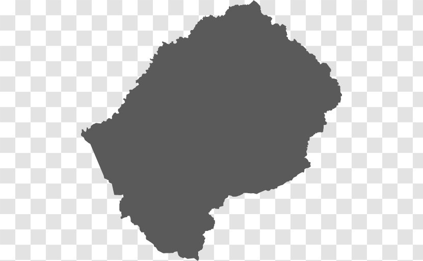 Lesotho Map - Leaf Transparent PNG