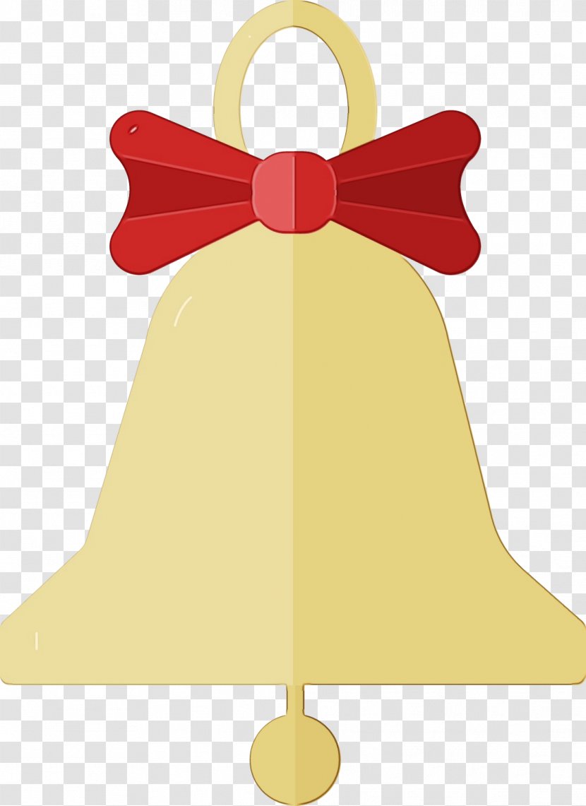 Yellow Bell Handbell - Paint Transparent PNG