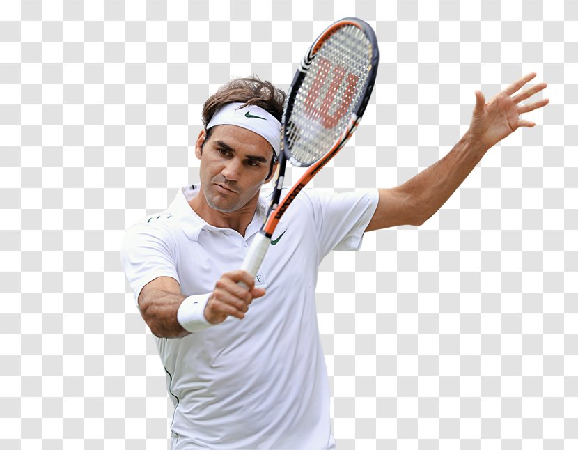 Roger Federer The Championships, Wimbledon Tennis Player Racket - Professional Transparent PNG
