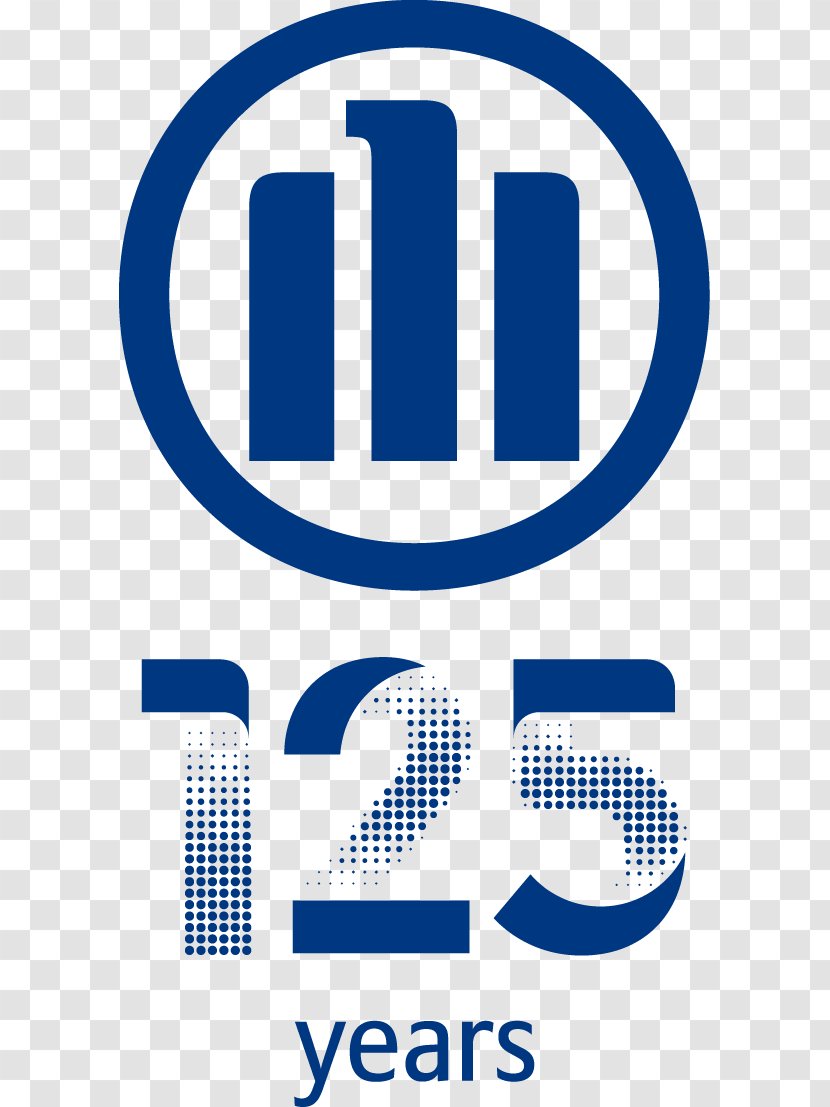 Logo Trademark Technology Allianz Font - Blue Transparent PNG
