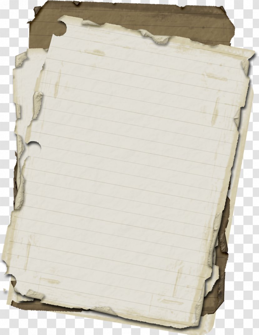 Paper Scrap Notebook Wallpaper - Scrapbooking Transparent PNG
