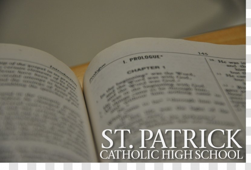 St. Patrick Catholic High School Bible Study Gospel Of John - National Secondary - St Patrick's Day Transparent PNG