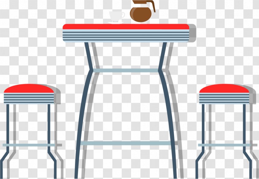 Coffee Table Clip Art - Furniture - Vector Hand-painted Transparent PNG