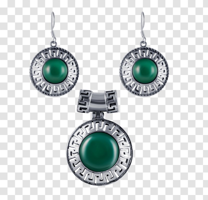 Emerald Earring Jade Turquoise Charms & Pendants - Indian Jewelry Transparent PNG