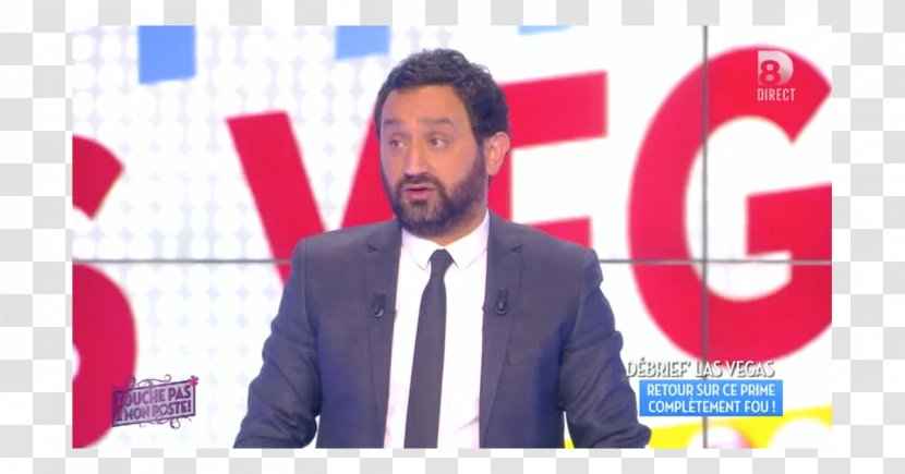 Canal 8 Petit Baba Noël Television Presenter PureMédias Show - Gift - Cyril Hanouna Transparent PNG