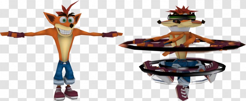 Crash Tag Team Racing Bandicoot: Warped Nitro Kart - Bandicoot Transparent PNG