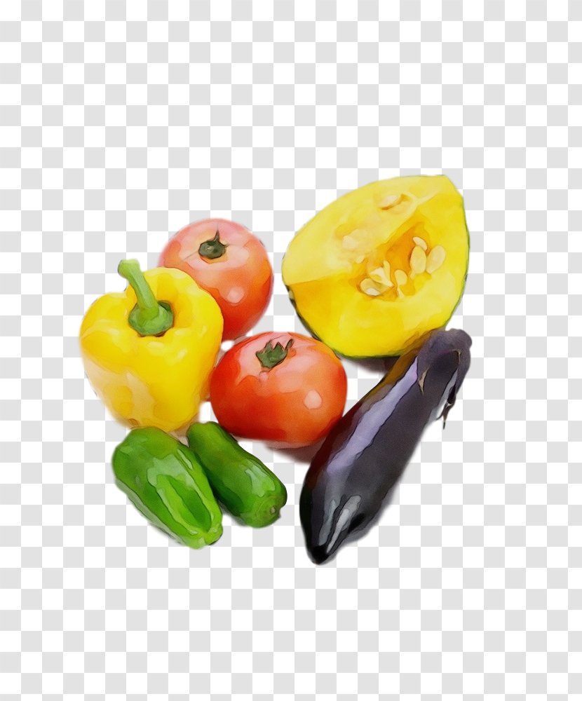 Bell Pepper Vegetable Peppers And Chili Food Yellow - Fruit Transparent PNG