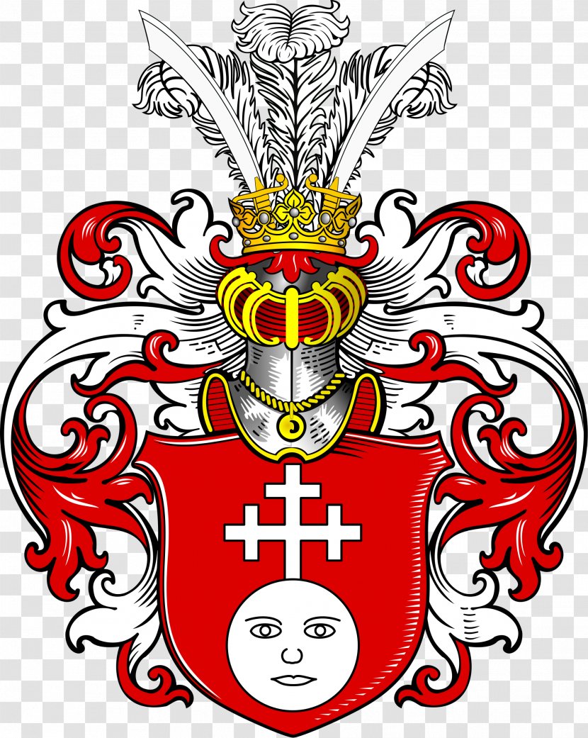 Ostoja Coat Of Arms Polish Heraldry Crest Junosza - Trzywdar - Family Transparent PNG