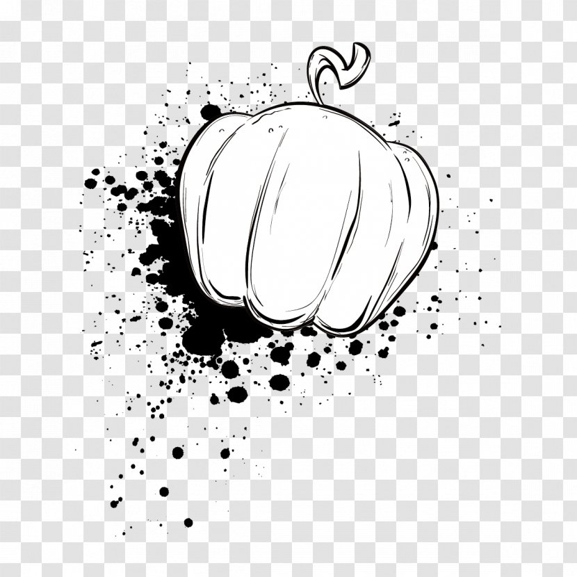 Adobe Illustrator Pumpkin - Ink Transparent PNG