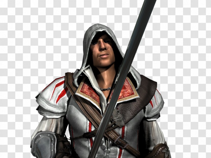 Ezio Auditore Blender Rendering Texture Mapping Wavefront .obj File - Alpha Compositing - Assassins Creed Transparent PNG