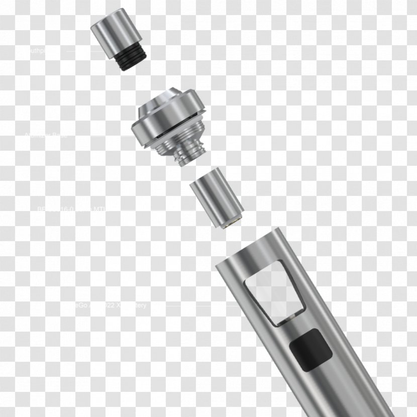 Electronic Cigarette Tobacco Vapor - Cartoon Transparent PNG