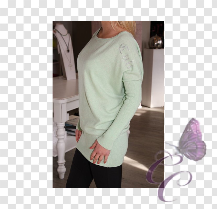 Sleeve T-shirt Shoulder Sweater Outerwear Transparent PNG