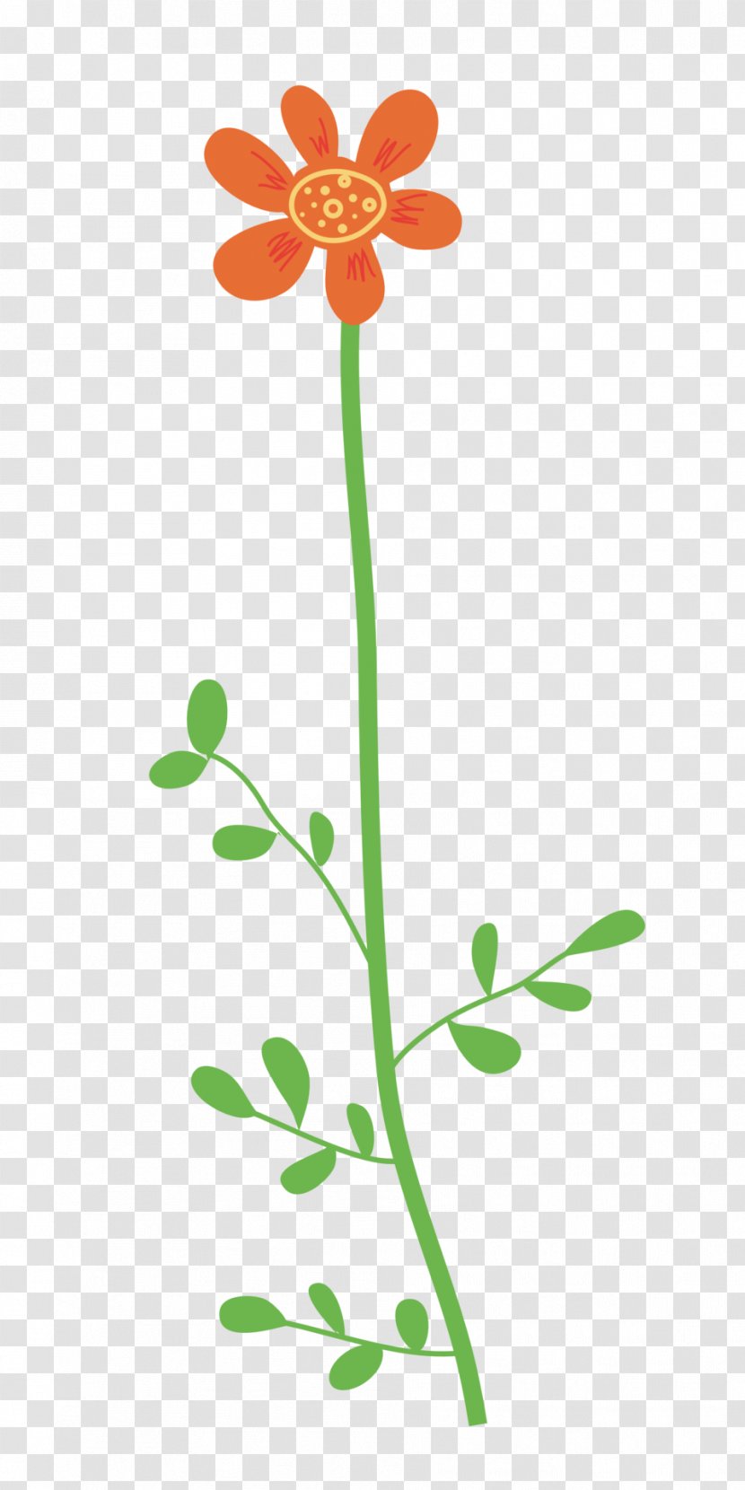 Wildflower Plant Stem Clip Art - Bud - Flower Transparent PNG