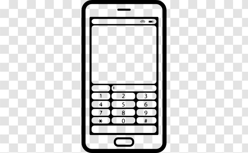 IPhone Telephone BlackBerry - Mobile Phone - Iphone Transparent PNG