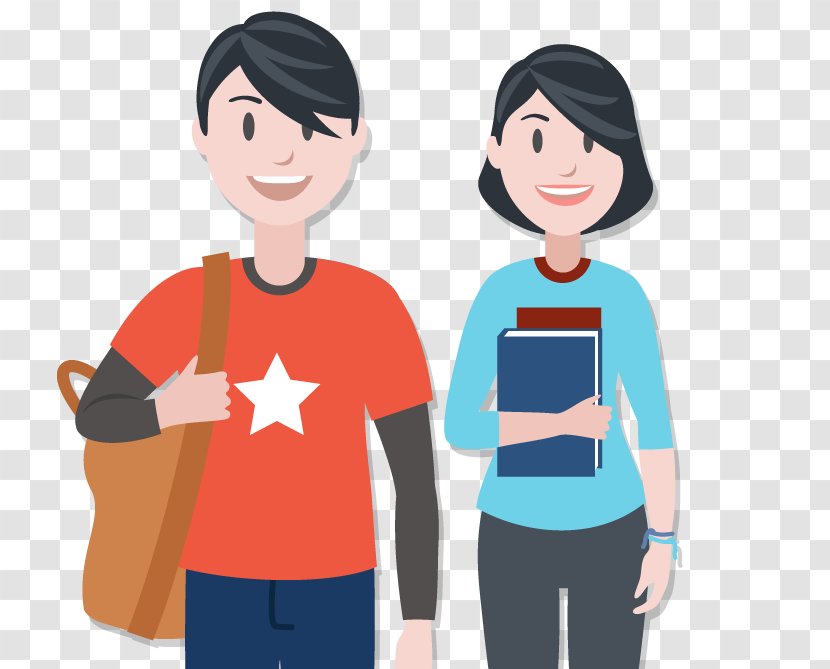 T-shirt Cartoon Friendship Human Behavior Transparent PNG