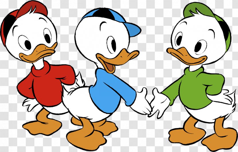 Huey, Dewey And Louie Donald Duck Scrooge McDuck Daisy Gladstone Gander - Artwork - Huey Transparent PNG
