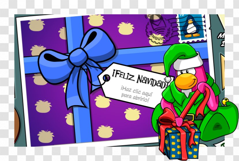 Club Penguin Entertainment Inc Gift December Currency - Volcanicpenguin Transparent PNG