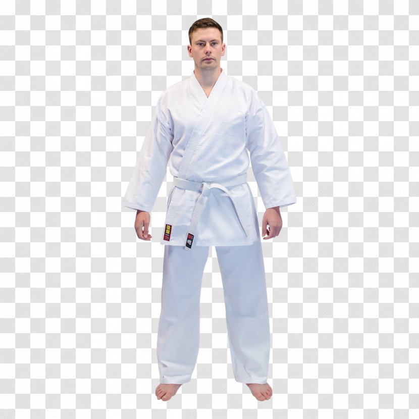 Dobok Karate Gi Uniform Robe - Cotton Transparent PNG