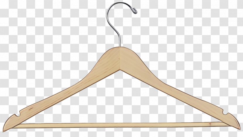 Clothes Hanger Triangle Wood Furniture Beige - Wet Ink - Table Home Accessories Transparent PNG