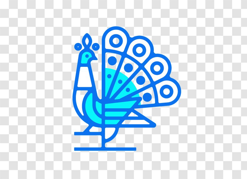 Logo Of NBC Bird Peafowl - Artistic Inspiration - Painted Peacock Transparent PNG