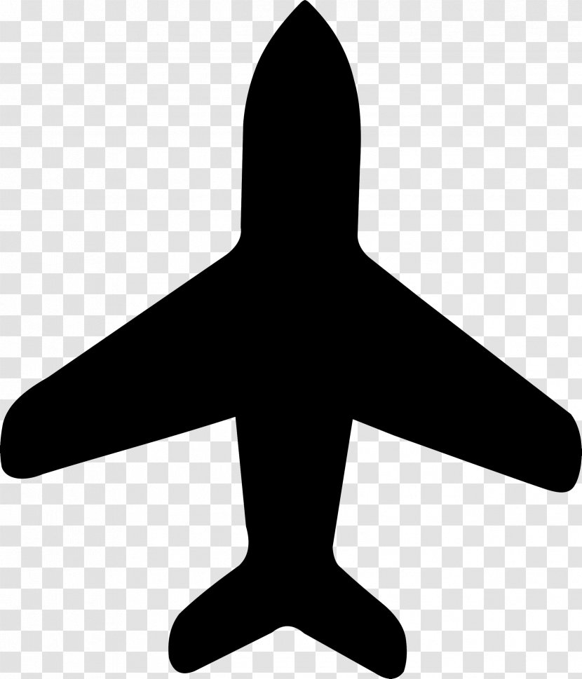 Airplane Font Awesome Clip Art - Vehicle Transparent PNG