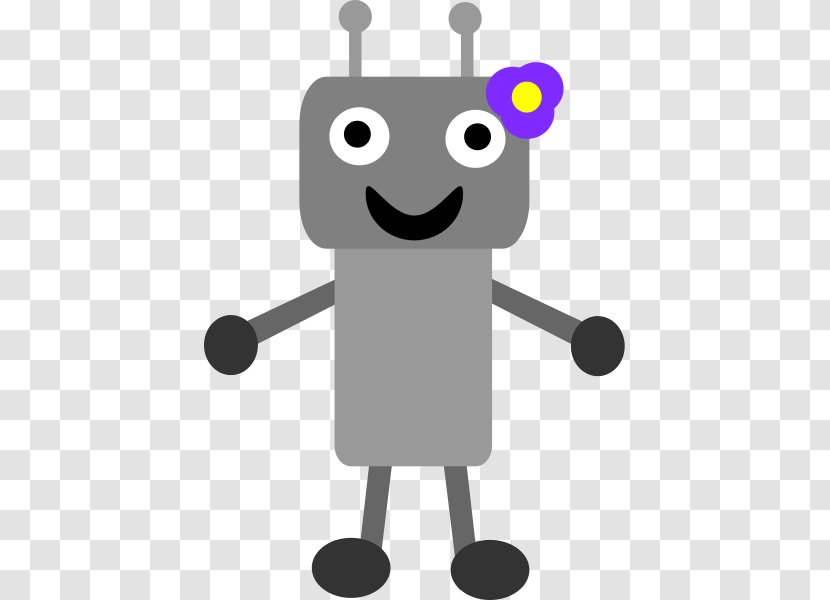 Robot Clip Art - Silhouette - Cartoon Transparent PNG