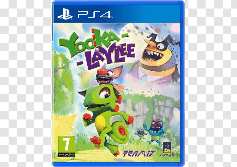 Yooka-Laylee Banjo-Kazooie Donkey Kong Country PlayStation 4 Video Game - Fee Rayman Transparent PNG