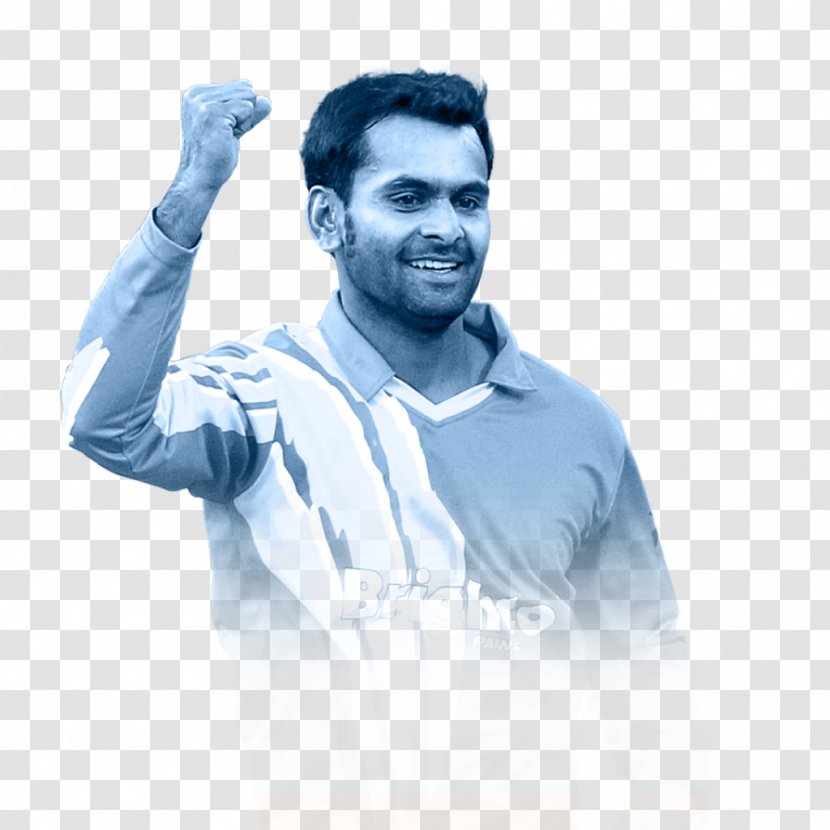 Mohammad Hafeez Cricket T-shirt Sleeve Thumb - Homo Sapiens Transparent PNG