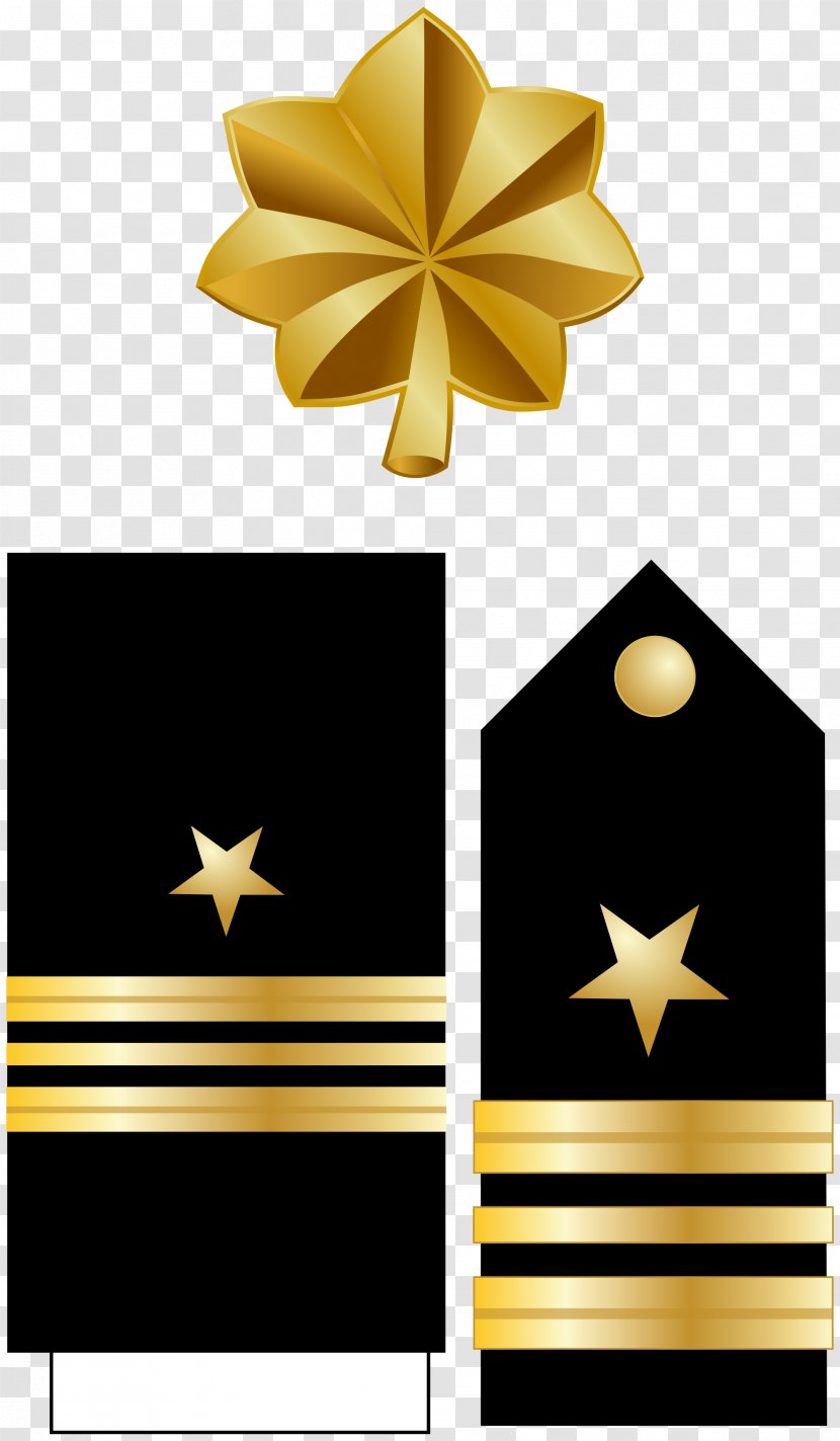 United States Navy Officer Rank Insignia Military Army - Badge Transparent PNG