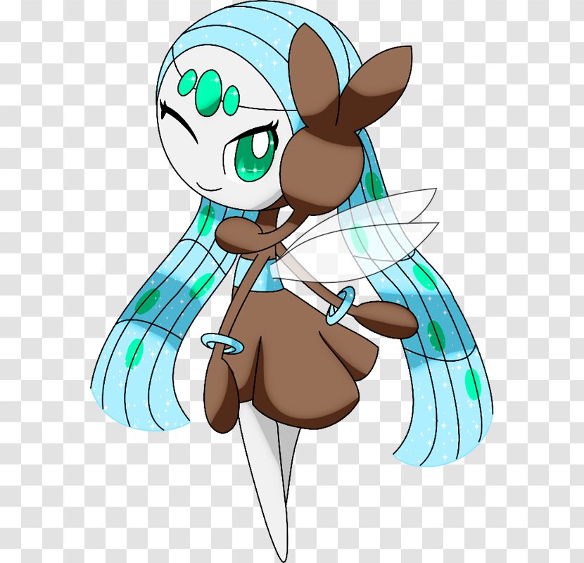 Pokémon X And Y Meloetta Absol Pokédex - Heart - Shiny Hair Transparent PNG