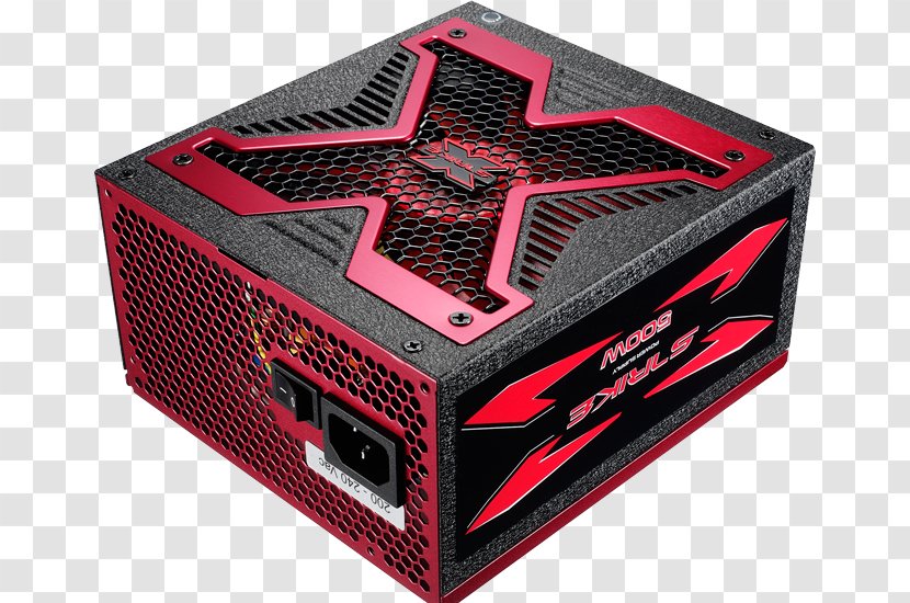 Power Supply Unit Computer Cases & Housings Converters Aero Cool En53008 Aerocool Strike-X Army Edition 500W '80 Plus Bronze' - (computer) Transparent PNG