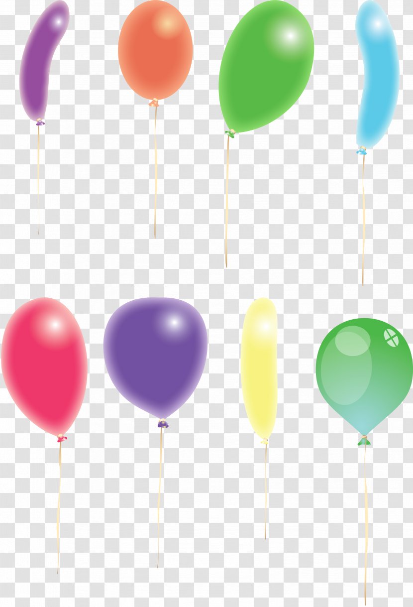Toy Balloon Party Supply Clip Art - Gift - Balloons Transparent PNG