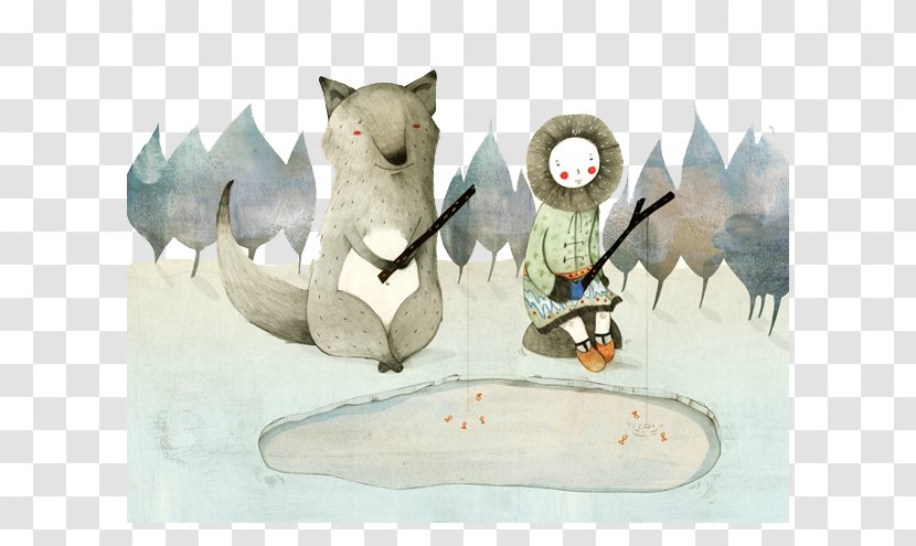 A Suitcase, Cat And Tuba Sadakos Cranes Herne Illustrator Illustration - Art - Fishing Fox Transparent PNG