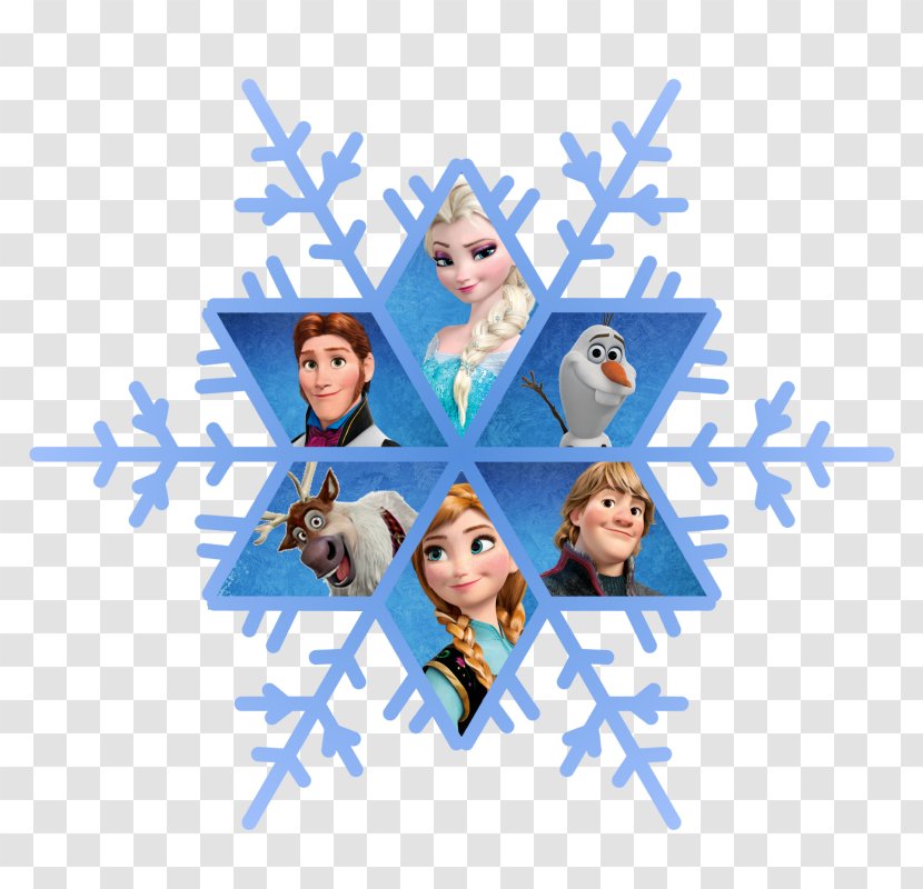 Elsa Anna Snowflake - Youtube - Frozen Free Download Transparent PNG