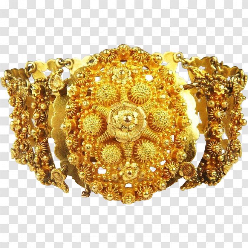 Bracelet Jewellery Gold Brooch Ruby Lane - Sales Transparent PNG