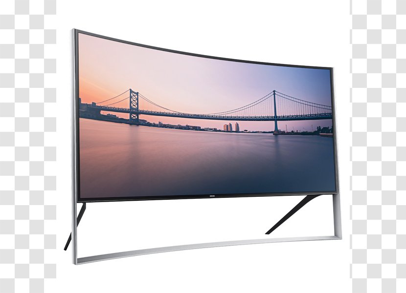 4K Resolution Ultra-high-definition Television Curved Screen Smart TV - Tv - Samsung Transparent PNG