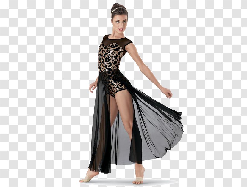 Dance Costume Dress Contemporary - Silhouette - Latin Dancers Transparent PNG
