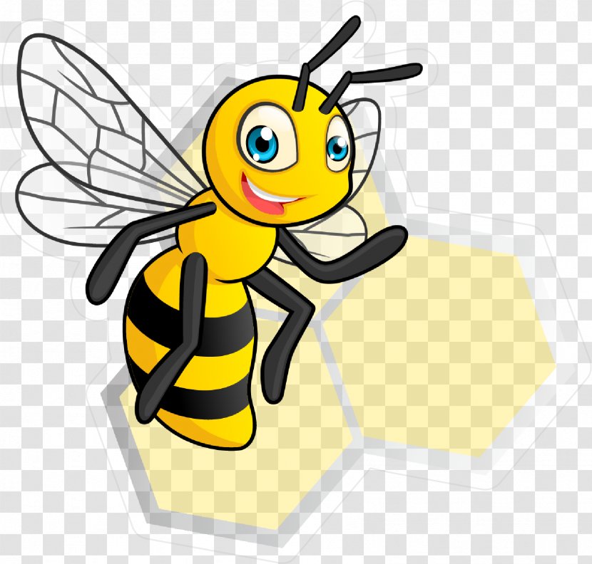 Beehive Logo Honey Bee Image - Hornet Transparent PNG