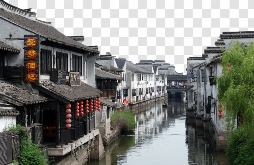 Xitang Wuzhen Shanghai Wuxi Qinhuai River - Jiashan County - Town Transparent PNG