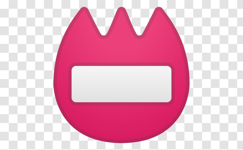 Emoji Symbol Unicode Android Oreo - Magenta Transparent PNG