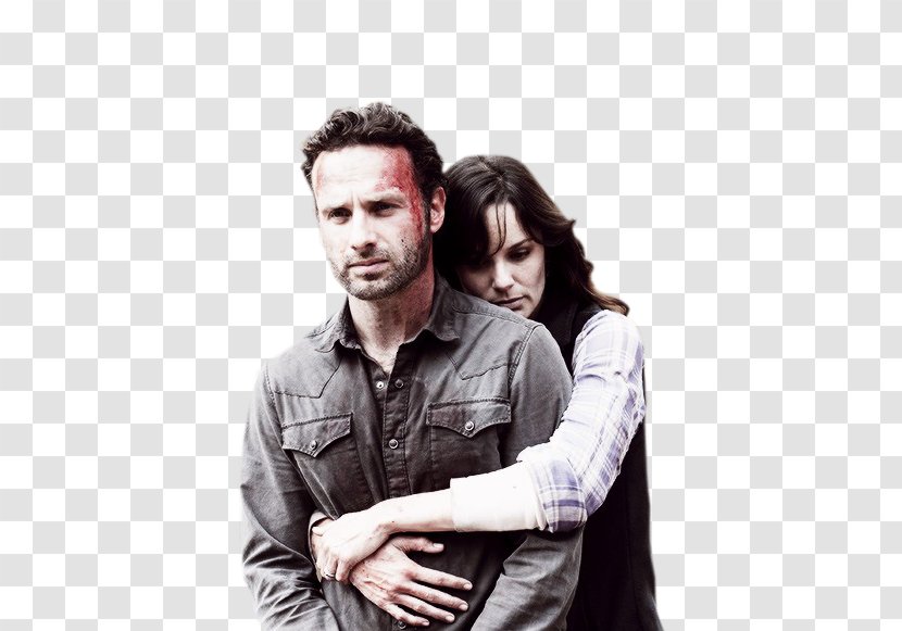 The Walking Dead Lori Grimes Rick Carl Lizzie And Mika Samuels - Television Show Transparent PNG
