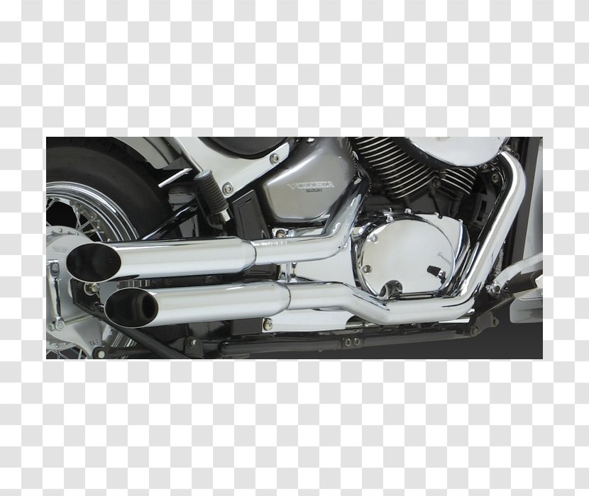 Suzuki Boulevard C50 M50 Exhaust System Motorcycle - Accessories Transparent PNG