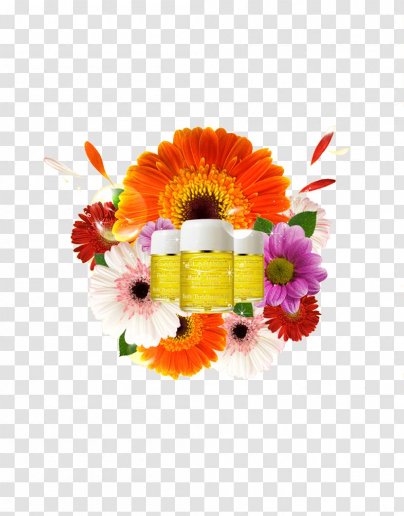 Poster Advertising - Creativity - Romantic Chrysanthemum Transparent PNG