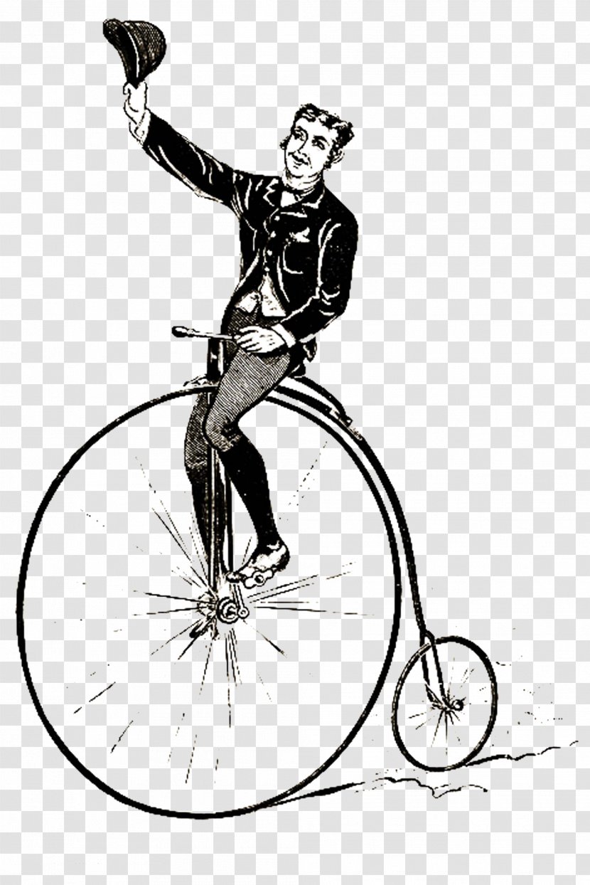 Bicycle Wheels Penny-farthing Cycling Spoke - Standing Transparent PNG
