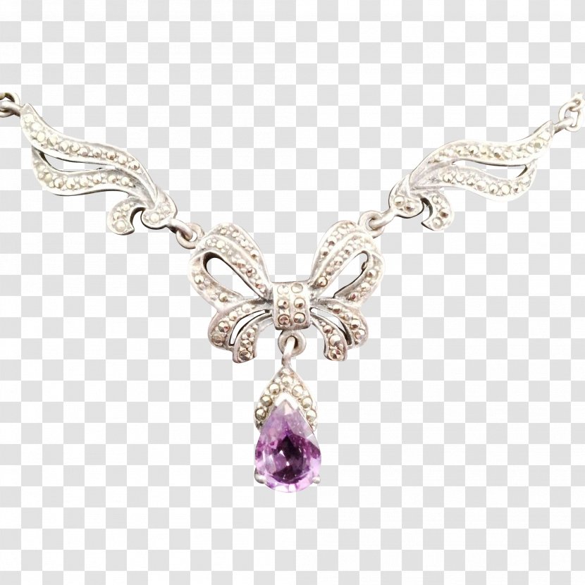 Necklace Jewellery Charms & Pendants Gemstone Amethyst - NECKLACE Transparent PNG