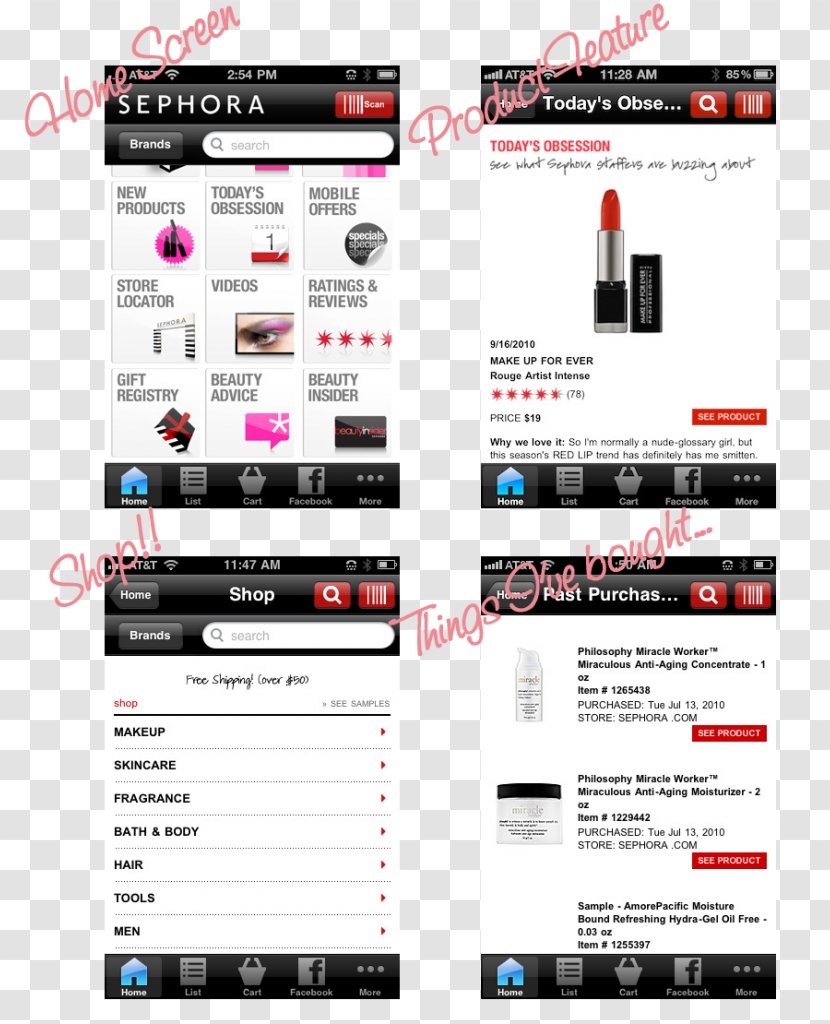 Brand Sephora Font - Multimedia - Design Transparent PNG